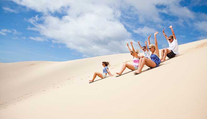 Port Stephens Sandboarding