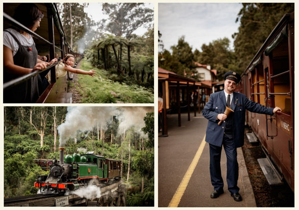 Puffing Billy Steam Train