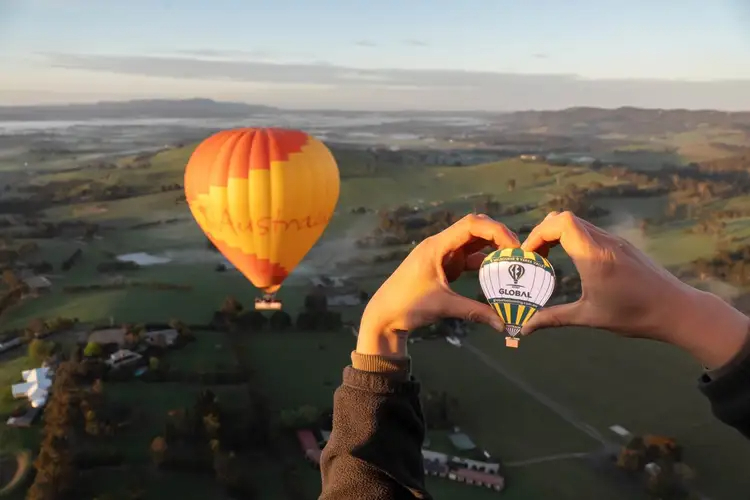 Melbourne City Hot Air Balloon Flight1
