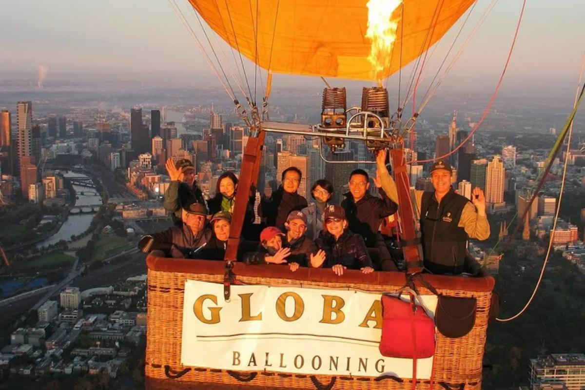 Melbourne City Hot Air Balloon Flight3