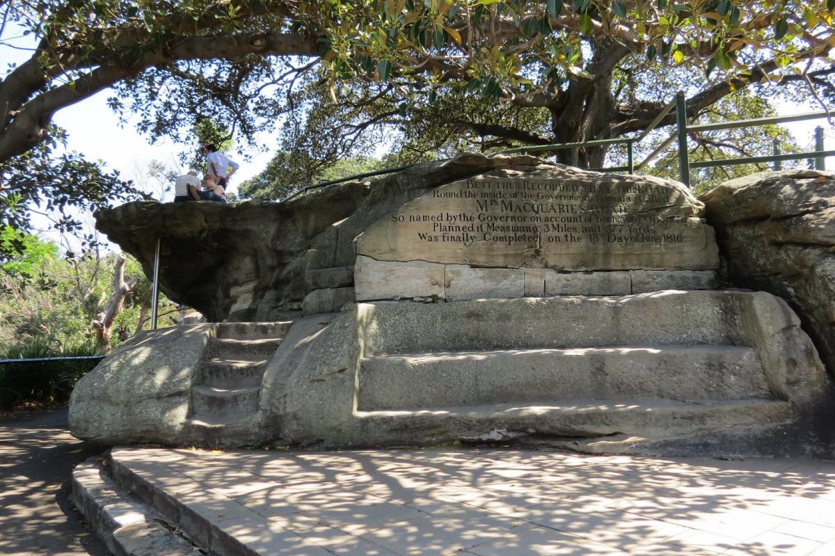 Mrs Macquarie's Chair