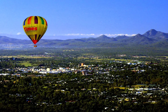 Sunrise Hot Air Balloon Over Brisbane (12)
