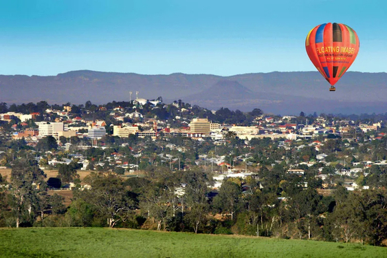 Sunrise Hot Air Balloon Over Brisbane (9)