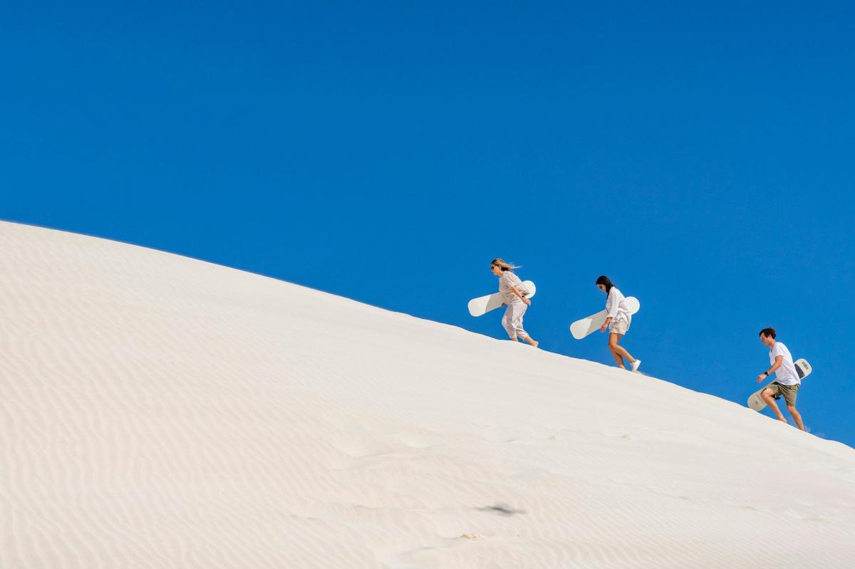 Lancelin Sand Dunes of Western Australia