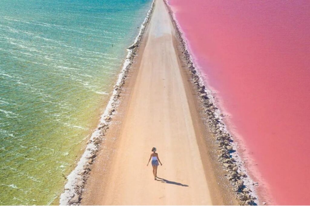 西澳粉紅湖3日深度遊｜品嚐龍蝦大餐＋空拍體驗 (絕美打卡)